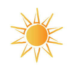 Styled sun logo