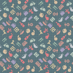 Food seamless pattern