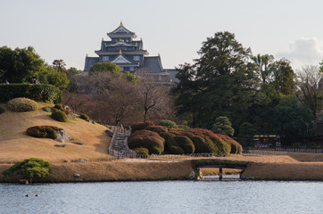 後楽園と岡山城