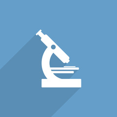 microscope web icon.