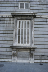 National monument, Royal Palace of Madrid, located in the area o