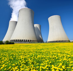 Nuclear power plant Temelin in Czech Republic Europe