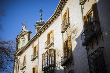 oldest street in the capital of Spain, the city of Madrid, its a