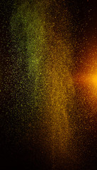 Abstract splashes of water