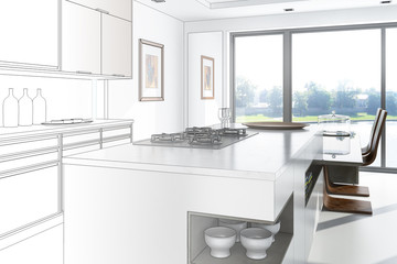 Sleek Kitchen (construction)