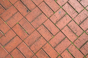 cobbles in the form of bricks