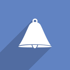 bell web flat icon.