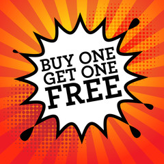 Comic book explosion with text Great Job, vector