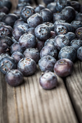 Blueberries background