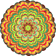 Abstract circle. Raster 4