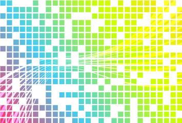 Unusual background in bright colors