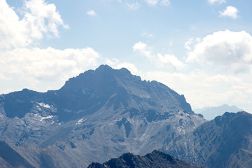 Fototapeta na wymiar Silvrettaregion - Alpen