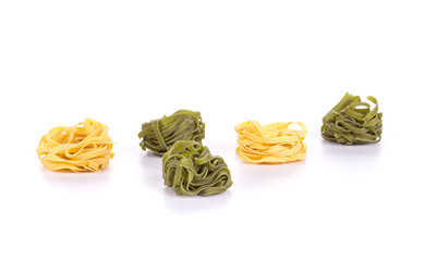 Dry tagliatelle nests