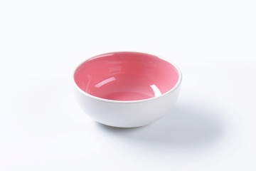 Empty ceramic bowl
