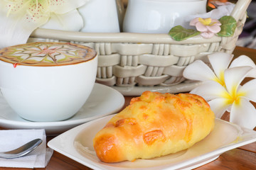 Bakery and cafe for serve