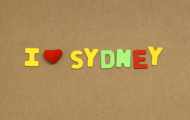 I love sydney