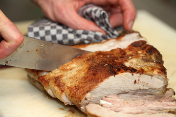 Deftiger Schweinbraten