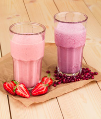 strawberry milkshake