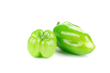 Sweet green peppers.