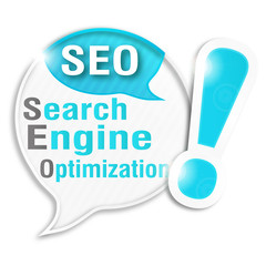 bulle acronyme : SEO