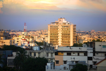 Fototapeta na wymiar Hyderabad cityscape
