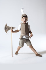medieval knight child