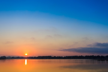 Phayao Lake in morning