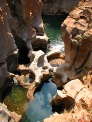 Felsformation Three Rondavels Bourke’s Luck Potholes