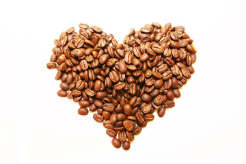 Coffee heart