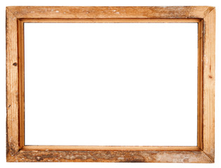 Old wooden frame