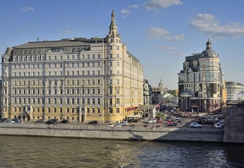 Fototapeta premium Moscow, Hotel Baltschug Kempinski
