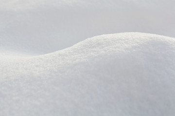 macro snow dune