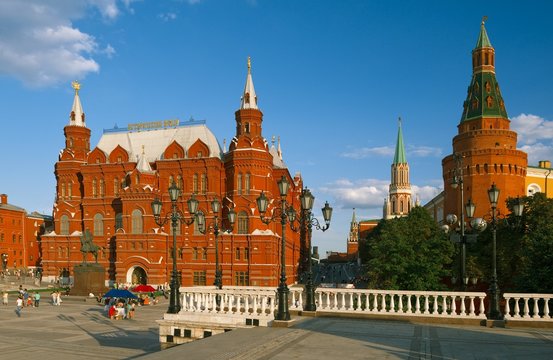 The State Historical Museum in Moscow