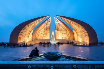 Zelfklevend Fotobehang Pakistan Monument Islamabad © SakhanPhotography