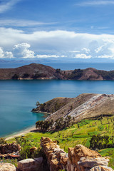 Isla Del Sol. Island of the Sun. Bolivia.