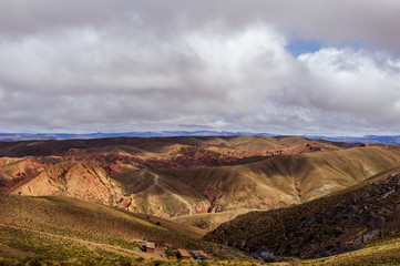 Mountains of Bolivia, altiplano