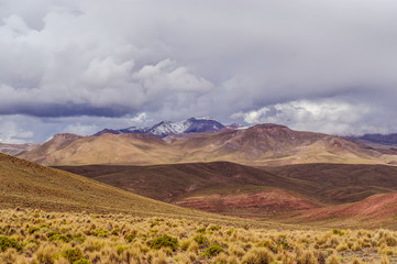 Obraz premium Mountains of Bolivia, altiplano