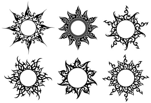 Tribal Sun Tattoo Images – Browse 14,618 Stock Photos, Vectors, and Video