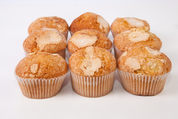 Traditional spanish madeleines