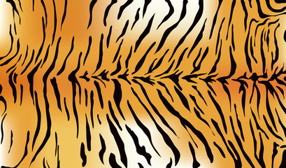 Tiger fur texture