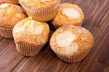 Traditional spanish madeleines