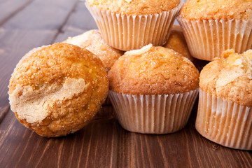 Traditional spanish madeleines