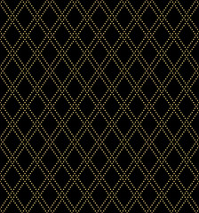 Geometric Modern Vector Seamless Pattern
