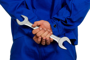 Handwerker lügt
