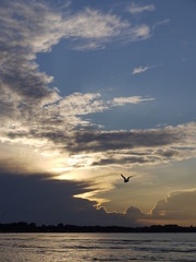 Wolken am Boltenhagener Strand