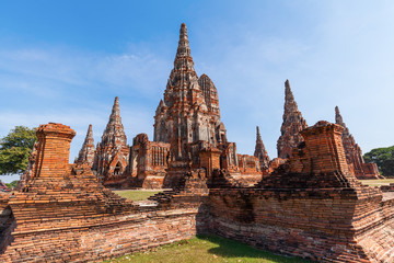 Wat Phra Si Sanphet in Ayutthaya, Thailand