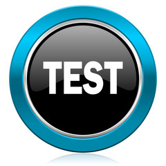 test glossy icon