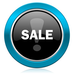 sale glossy icon