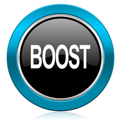 boost glossy icon