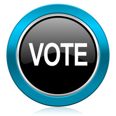 vote glossy icon